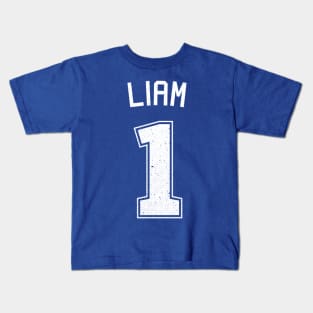 Liam Number One Athletic Sports Jersey Kids T-Shirt